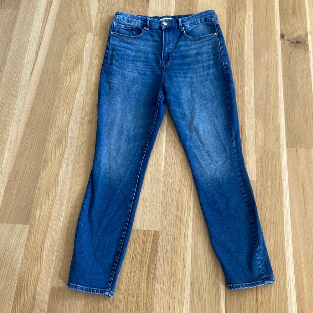 Jeans, Good American brand, size 12/31 denim